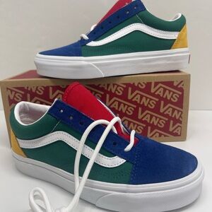Vans WMNS Old Skool
(Vans Yacht Club) Blue/Green Sneakers 
VN0A38G1R1Q